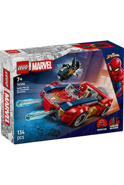 LEGO Μάρβελ: Αυτοκίνητο Σπάιντερ-Μαν εναντίον Εμφιεσμένου Γούλβεριν (76336)
