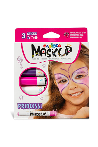 carioca Mask Up Prenses 3 Renk Yüz Boyası