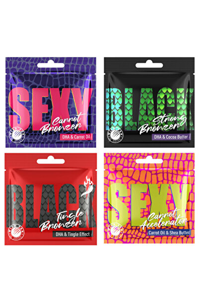 Wild Tan Pachet de plicuri pentru bronzare x4