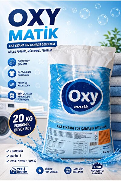 Mr.Oxy OXY MATIK CAMASIR DETERJANI 20 Kg