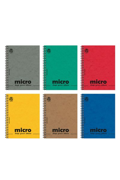 TYPOTRUST Σπιράλ Τετράδιο 10x14.5 MICRO 80 φύλλα (4602-1)