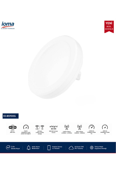 ioma 5KM 900 MBPS OUTDOOR WIRELESS BRIDGE