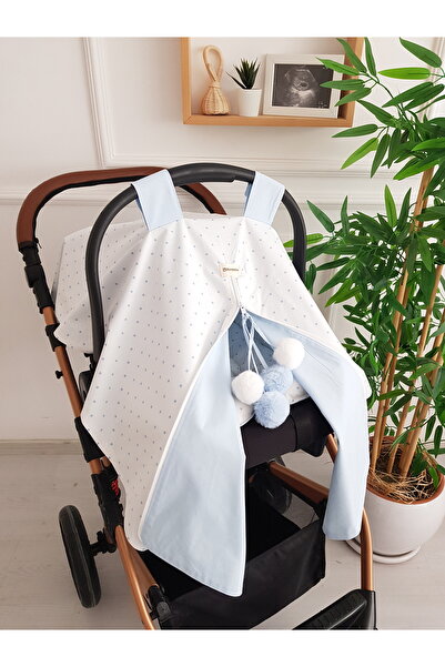 ib ilkimbebe Stroller Cover and Cushion, Double Layer with Zipper, Newborn Ba...