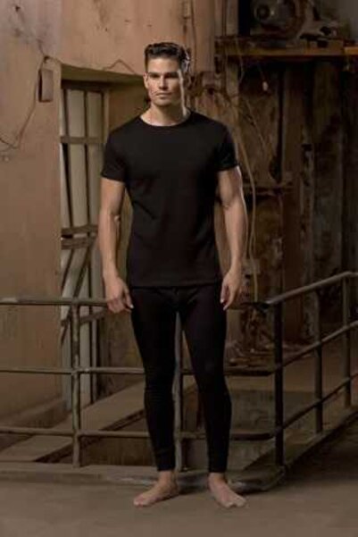 Yeni İnci Men's Thermal Short Sleeve T-shirt