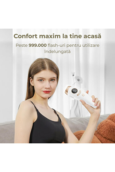 OEM Epilator IPL Freezing Point, nedureros, 999.000 impulsuri, funcție de răcire, 36W