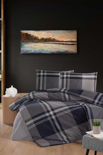 First Choice Veldor 100% Cotton Flannel Double Duvet Cover Set