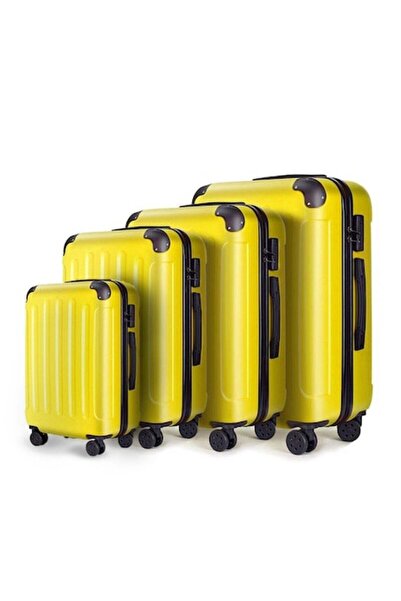 OEM Set de 4 cărucioare galbene de 25L | 45L | 72L | 106L