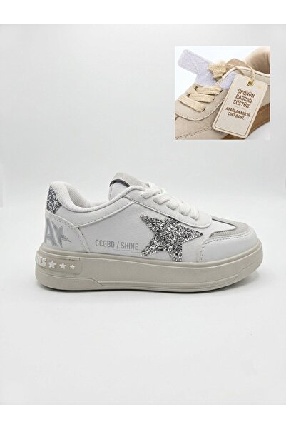 Hayo Velcro Decorative Laces Gold Embroidered Girls' Comfortable Lightweight ...