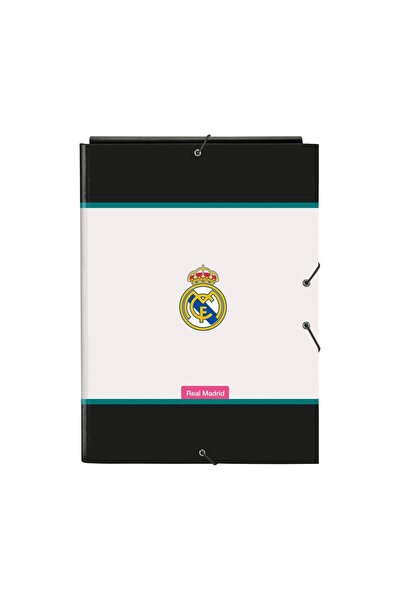safta : Real Madrid - Folio Cardboard Elastic Binder (512654068)