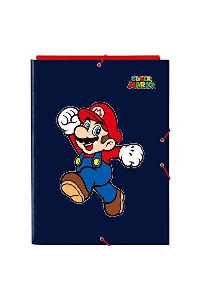 Nintendo Super Mario World folio folder with 3 flaps