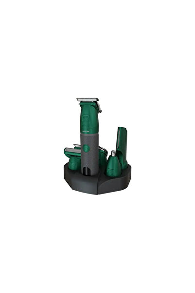 Green Lion Style Pro 6-In-1 Grooming Kit - Green