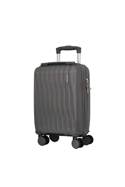 OEM Troler PERFECT LINE PP 1033, Roți detașabile, 47/30/20 cm, Gri