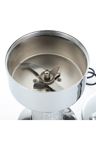 Generic Brand Electric Powder Grinder | Stainless Steel Grinding Bowl with Sharp Metal Blades | Multipurpose Dry Grinder for Spices, Coffee Beans, Nuts, Seeds, Grains & Dry Ingredients | Easy Clean