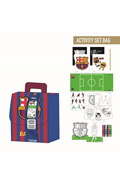 FC BARCELONA Colouring set backpack
