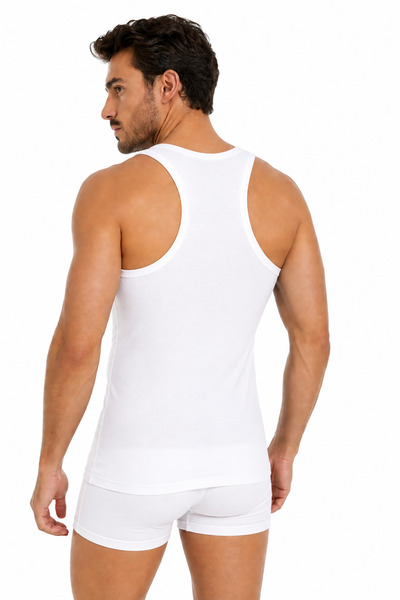 Quatarze Yildiz Çamaşir 3-Pack Men's Premium Modal Rambo Undershirts