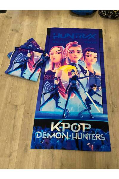 Sia Prosop cu uscare rapida K-Pop Huntrix 140 x70 cm