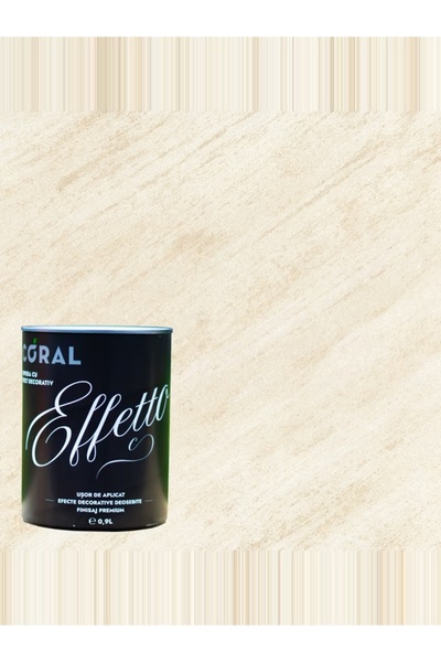 EFFETTO Vopsea Decorativa Coral 0.9 l