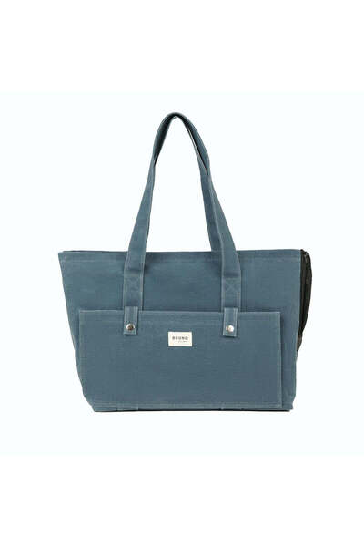 Bruno Society Köpek Taşıma Çantası - Denim Blue