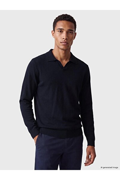 LC Waikiki Pulover tricotat pentru bărbați cu guler polo (W6)