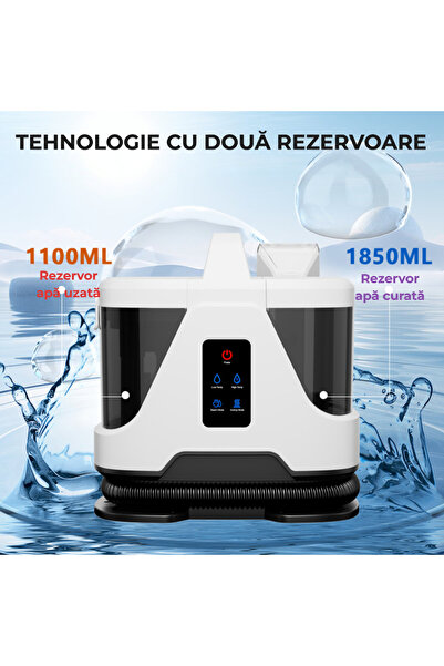 OEM Aspirator profesional cu abur și injecție-extracție, 1700W, 16 kPa, rezervor 1.8L, Wet & Dry