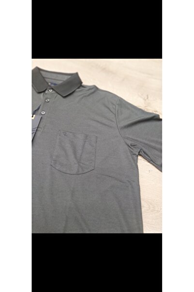 Cinar erkek giyim Men's Polo Collar Pocket T-Shirt Plus Size Oversized Short ...