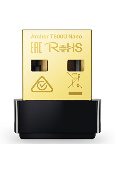 TP-LINK Adaptor Wireless Archer T600U Nano, USB 2.0, Dual-Band, Viteză de sem...
