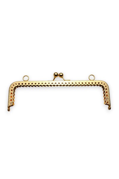 Kanguroom Gold Color Cornered Metal Bag and Wallet Clip 20 cm