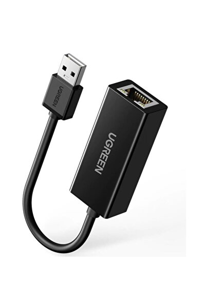 Ugreen ADAPTOR RETEA Ugreen, "CR110" USB 2.0 to RJ-45 10/100 Mbps Adapter, LE...