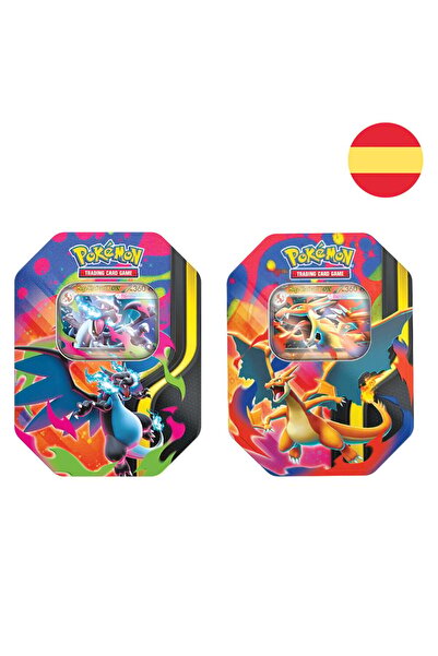 Pokemon Spanish Spring Collection Trading Card game tin