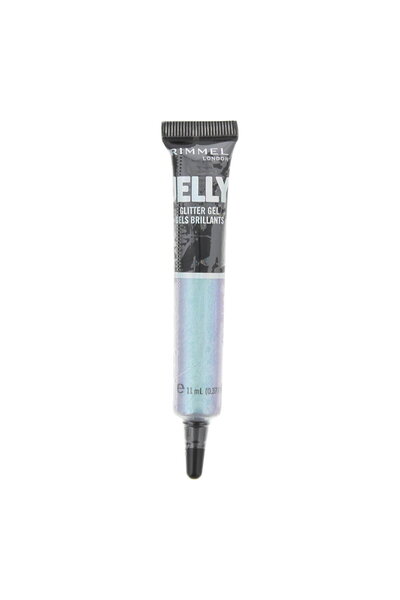 RIMMEL LONDON , Jelly, Loose Glitter Eyeshadow, 200, Blue Lagoon, 11 ml