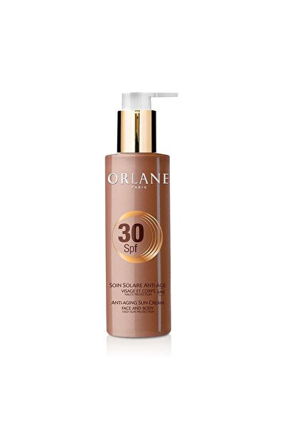 Orlane Cremă solară anti-îmbătrânire, pentru față și corp, SPF 30, 200 ml