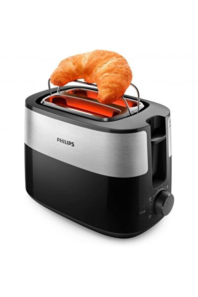 Philips Prajitor de paine HD2516/90, 830 W, 2 fante variabile, functie dezghe...