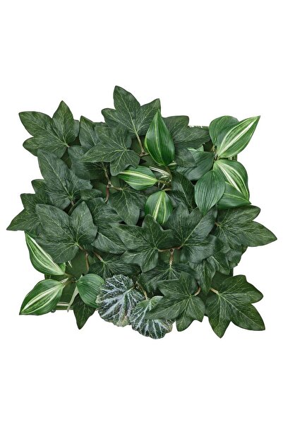 IKEA Wall-Mounted Artificial Plant Panel with Lush Foliage, Indoor/Outdoor, 2...