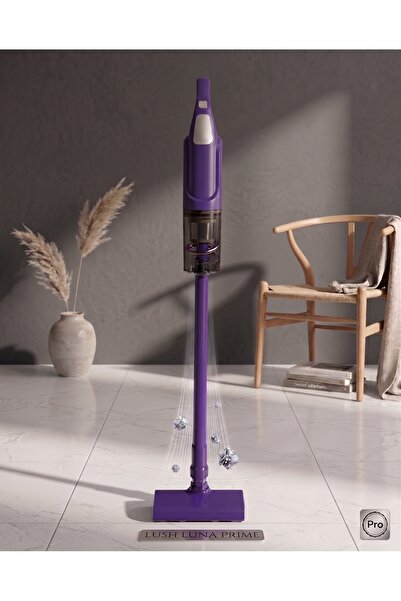 Luna L1200 Hepa Filtre Dikey Süpürge Mor