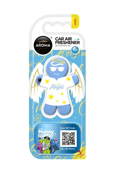 AROMA CAR MUERTOS Odorizant auto, Înger de Crăciun, Odorizant de aer pentru m...