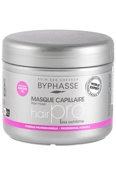 BYPHASSE Pro Liss, Крем-маска за терапия на косата, 500 мл