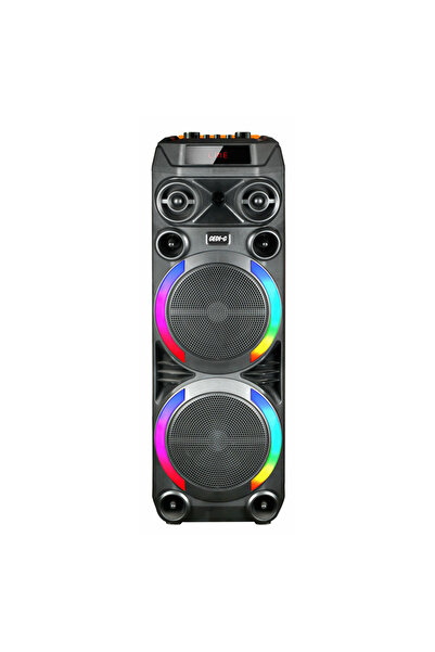Başkenttekno GD-2897 Dijital LED Göstergeli Mikrofonlu RGB TWS Çift 8 inç Ste...