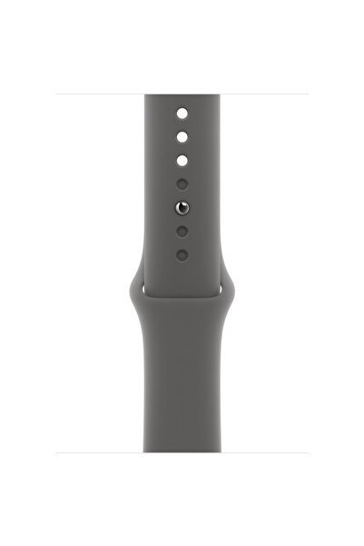 Apple Curea sport pentru ceas de 46mm: Curea sport gri piatră - S/M