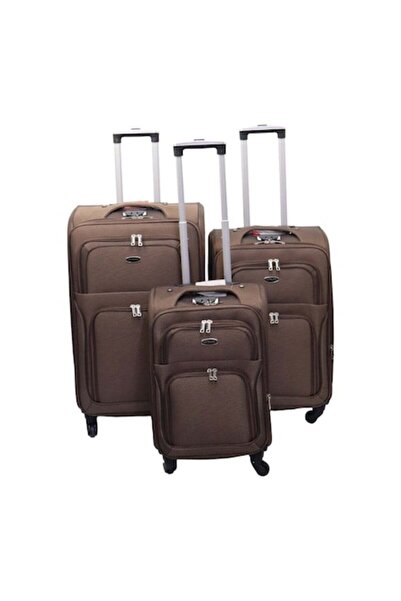OEM Set de trolere, My Travel A03, trei dimensiuni, cafea