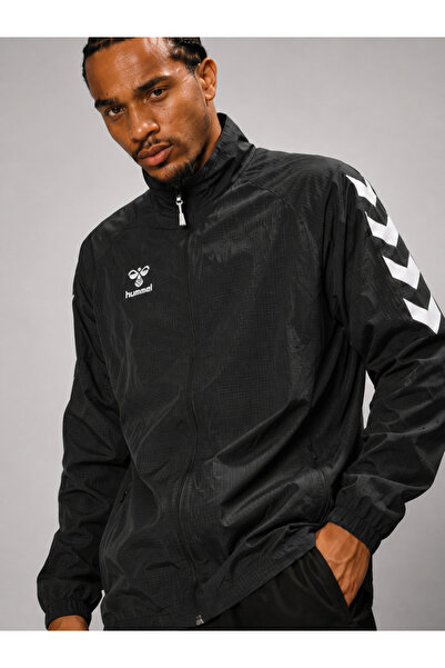 hummel Line Raincoat 940270-2001 Black Men's Raincoat