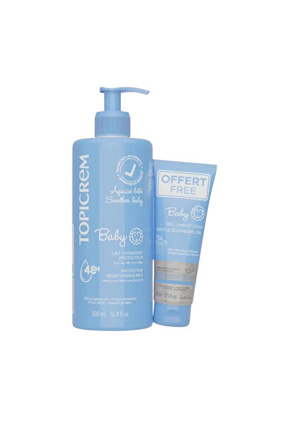 Topicrem Set Topicrem: Baby, Ultra-Hidratant, Lapte de corp, 500 ml + Baby, C...