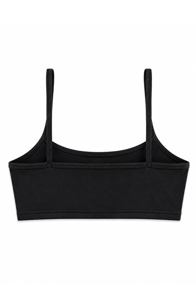 ÖZKAN underwear Özkan 43725 Kız Çocuk %95 Pamuklu Balensiz Çıkarılabilir Pedli Alıştırma Sütyeni İp Askılı Yarım Atl
