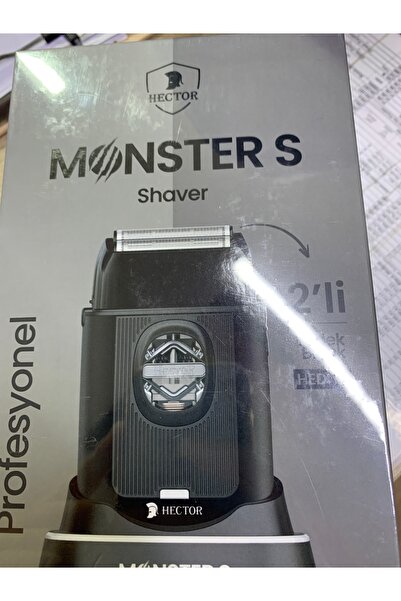 Hector MONSTER S SİYAH TRAŞ MAKİNESİ