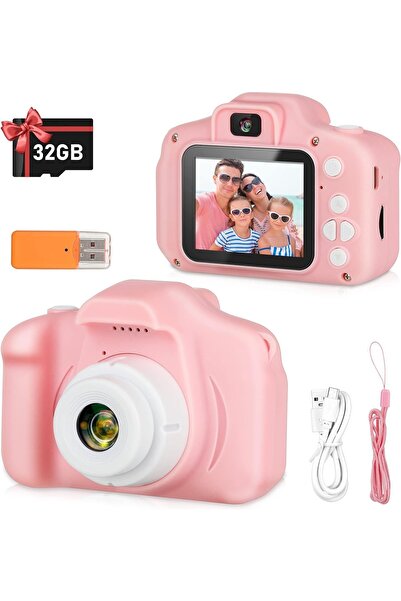Generic Brand Mini Children Camera X2 Digital Vintage Camera Educational Toys