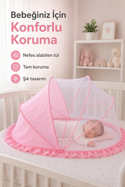DibiDip Bebek Cibinlik Tül Sinek Böcek Koruyucu Çocuk Cibinlik