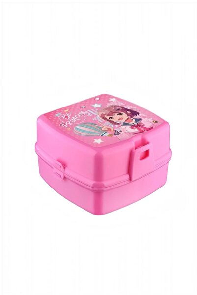 Bayev Be Princess 4-Compartment 2-Tier Lunch Box with Fork and Spoon - Compar...