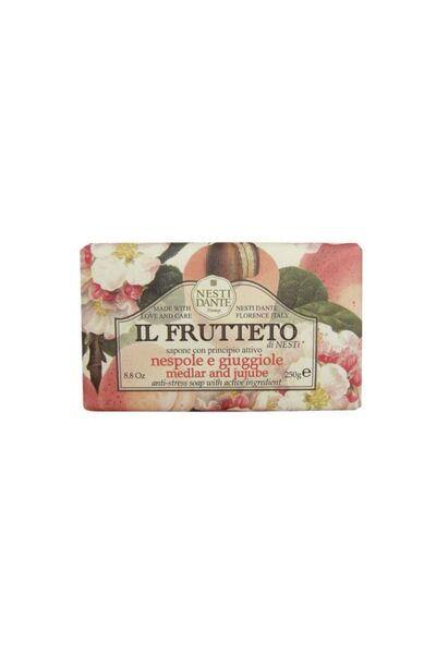 Nesti Dante , Il Frutteto, Medlar & Jujube, Soothing, Soap Bar, 250 g