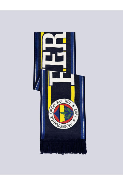 Fenerbahçe UNISEX ÜÇ RENKLİ DOKUMA ATKI