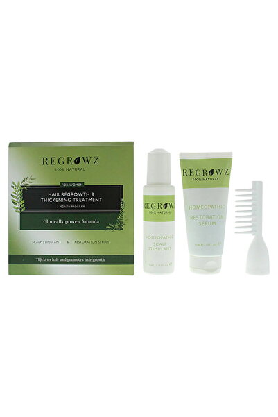 Regrowz Set Regrowz: Homeopatic, Ser pentru Scalp, Restaurator, 75 ml + Homeo...