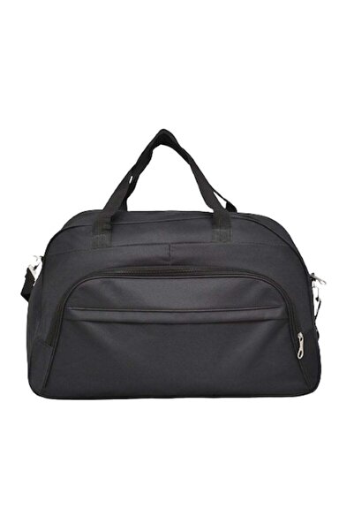 OEM Geantă de voiaj 12235-1, 54/33/19 cm, Textil, Negru